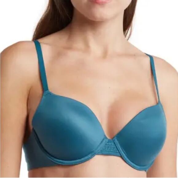 ^NWOT Wacoal Women’s Perfect Primer Push-Up Bra Drangonfly 858313 – Sz 34D - Picture 1 of 6